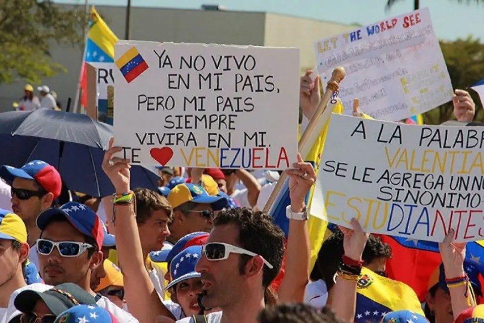 Venezuela. Voto de la diaspora venezolana