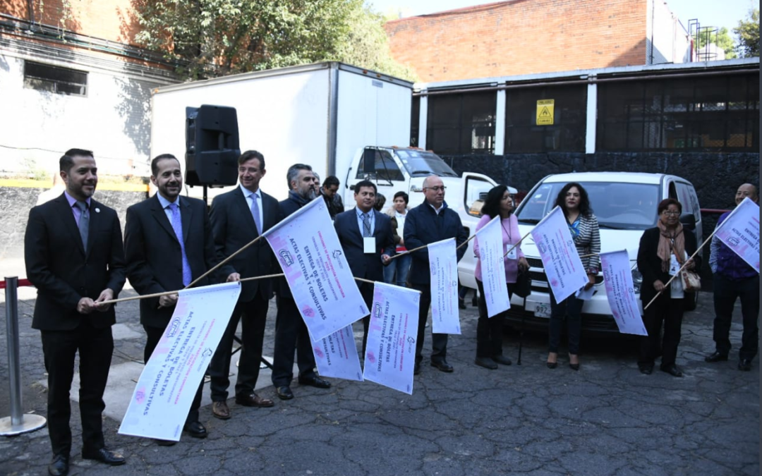 El IECM dio inicio a la verificación y distribución de boletas electivas y consultivas