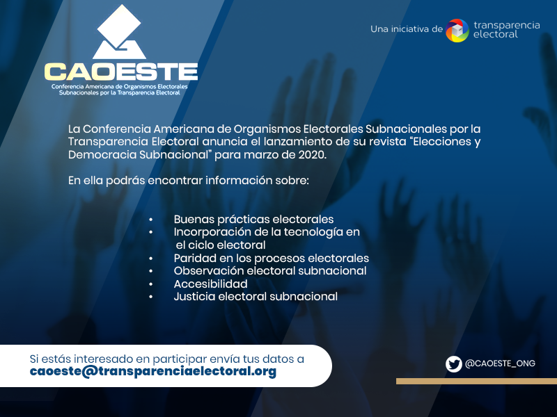 Lanzamiento Revista CAOESTE