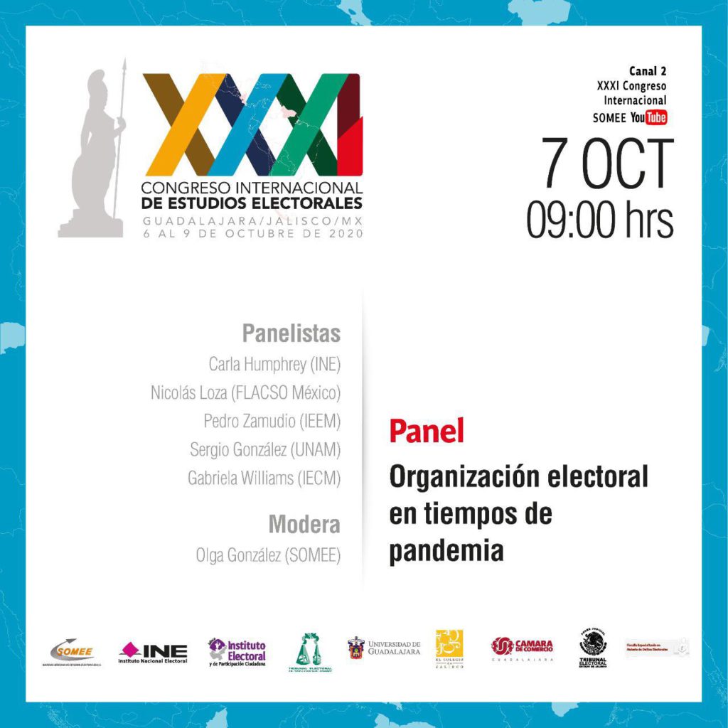 XXXI CONGRESO INTERNACIONAL DE ESTUDIOS ELECTORALES: LOS DILEMAS DE LA DEMOCRACIA EN AMÉRICA LATINA Ejc96qMVkAYQLQm 1024x1024