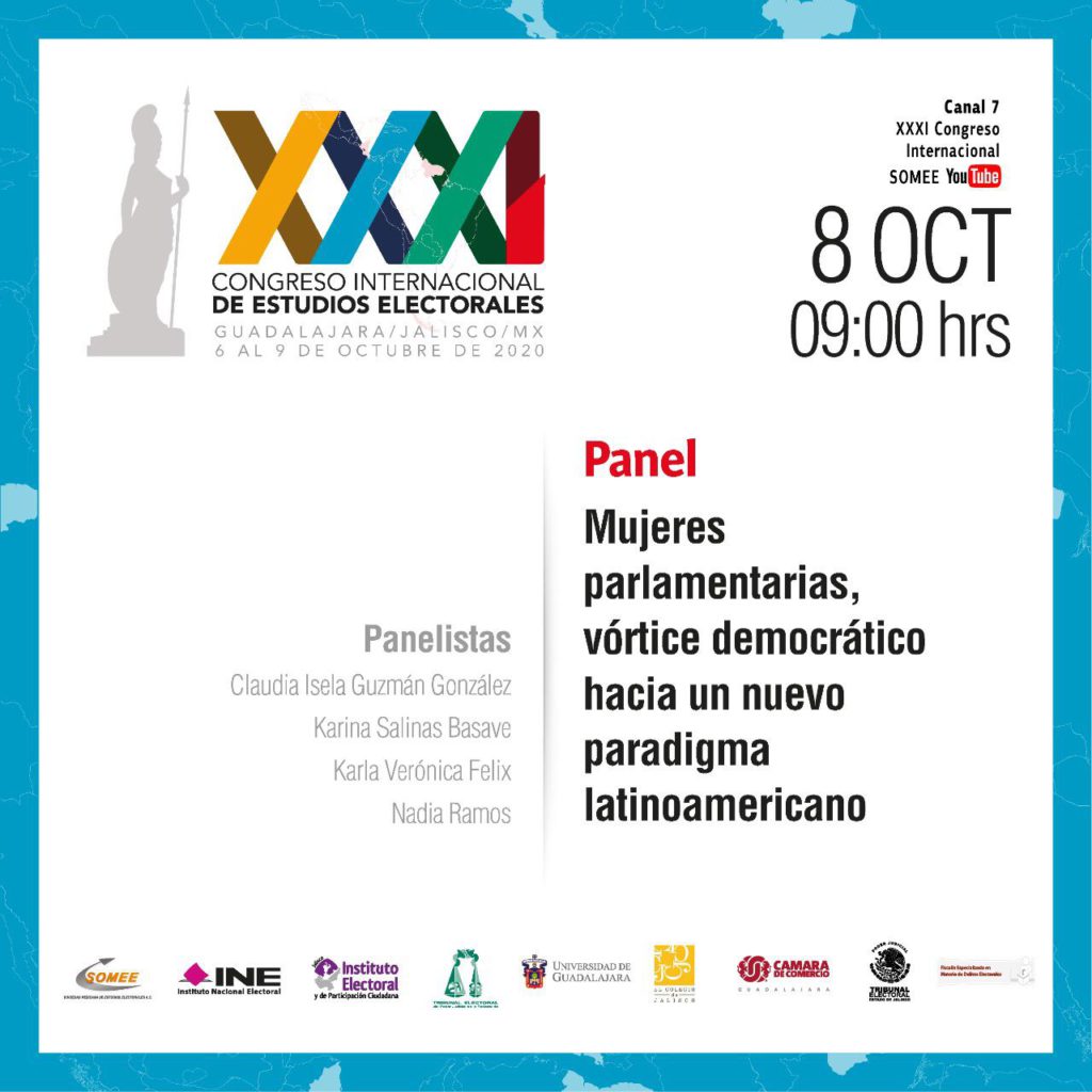 XXXI CONGRESO INTERNACIONAL DE ESTUDIOS ELECTORALES: LOS DILEMAS DE LA DEMOCRACIA EN AMÉRICA LATINA EjlFkR9WAAA722R 1024x1024