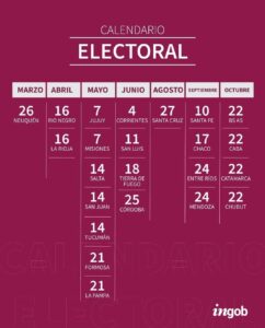 Calendario Electoral vía Ingog.co