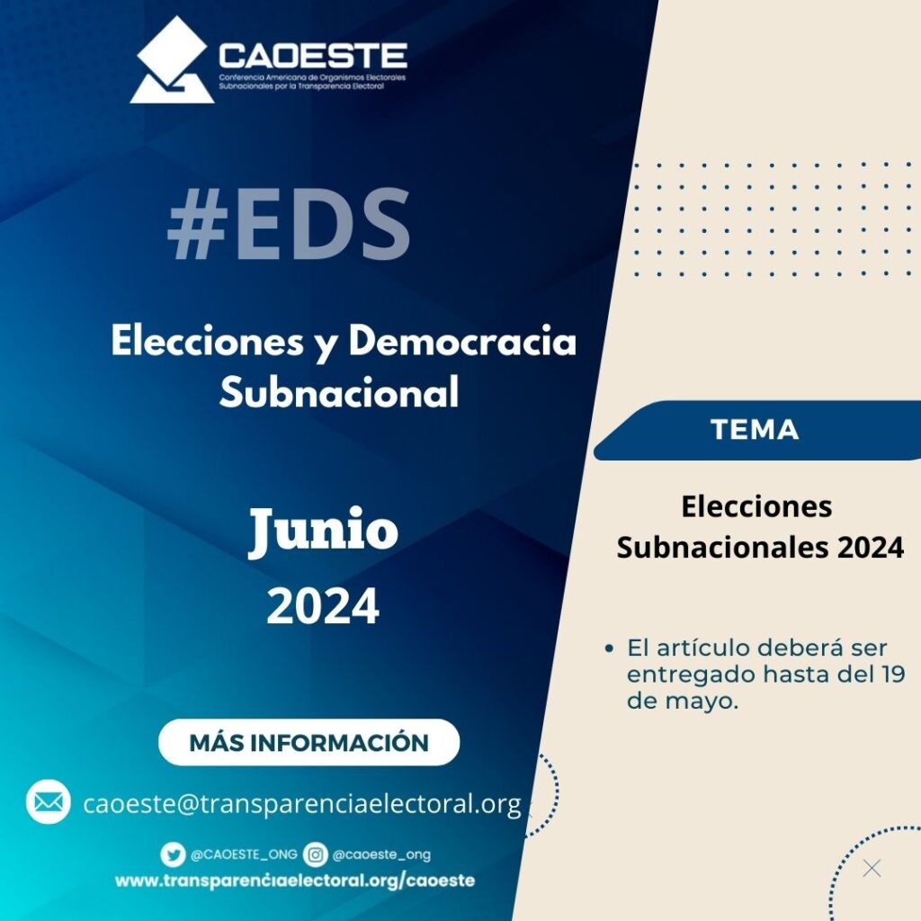 CONVOCATORIA ABIERTA para la revista #EDS Junio 1024x1024