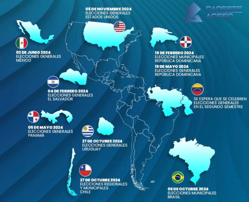 Calendario Electoral 2024 de América Latina WhatsApp Image 2024 12 17 At 10.52.10 1024x831