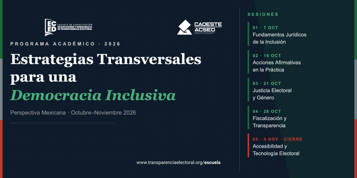 Estrategias Transversales para una Democracia Inclusiva — Perspectiva Mexicana