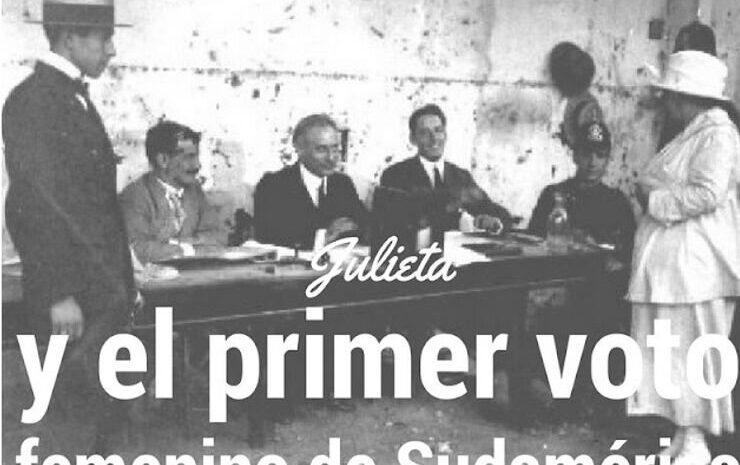  Julieta y el primer voto femenino de Sudamérica